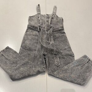 Universal Thread Acid Washed Denim Jumpsuit